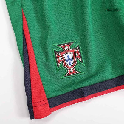 Dziecięce koszulki domowe Portugalii Pełny zestaw Euro 2024 Top Koszulki Pilka Sklep