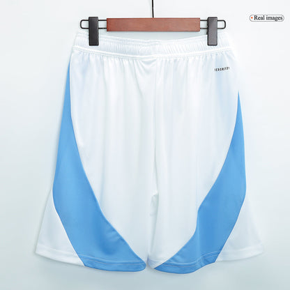 Argentina Home Soccer Shorts Copa América 2024