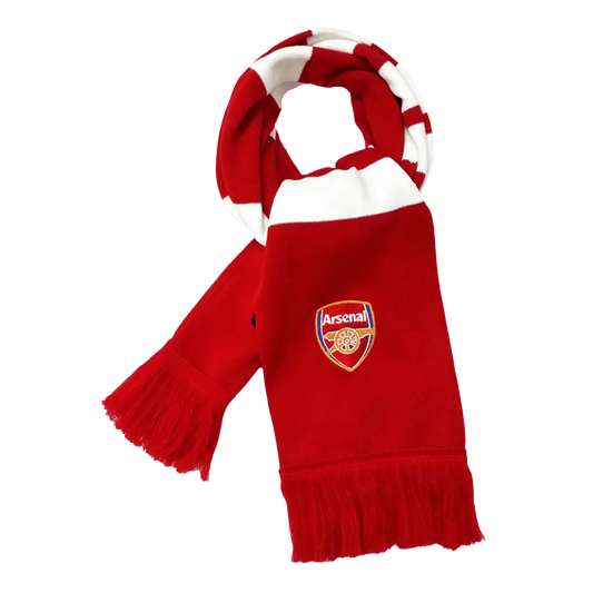 Arsenal Fußballschal Rot und Weiß