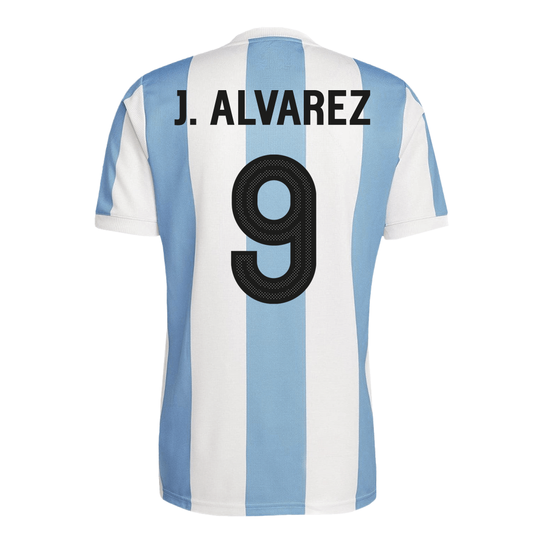 Men's Argentina J.ALVAREZ #9 Soccer Jersey 2024 Top Koszulki Pilka Sklep