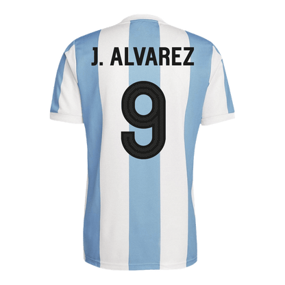Men's Argentina J.ALVAREZ #9 Soccer Jersey 2024 Top Koszulki Pilka Sklep