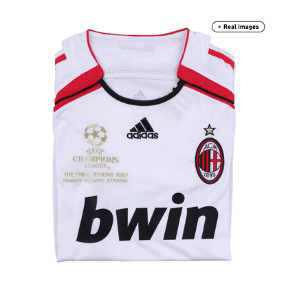 Męska koszulka wyjazdowa Retro KAKA' #22 2006/07 AC Milan - UCL