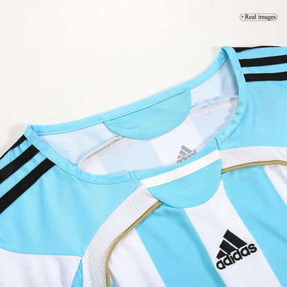 Retro Argentina Home Jersey 2006 Top Koszulki Pilka Sklep