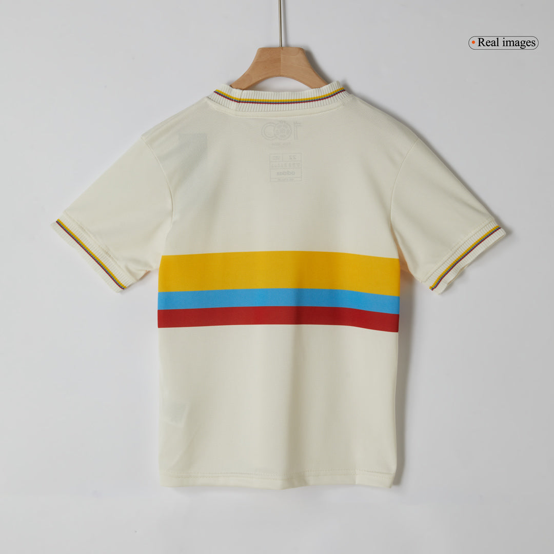 Kid's Colombia 100th Anniversary Jersey Kit(Jersey+Shorts) 2024