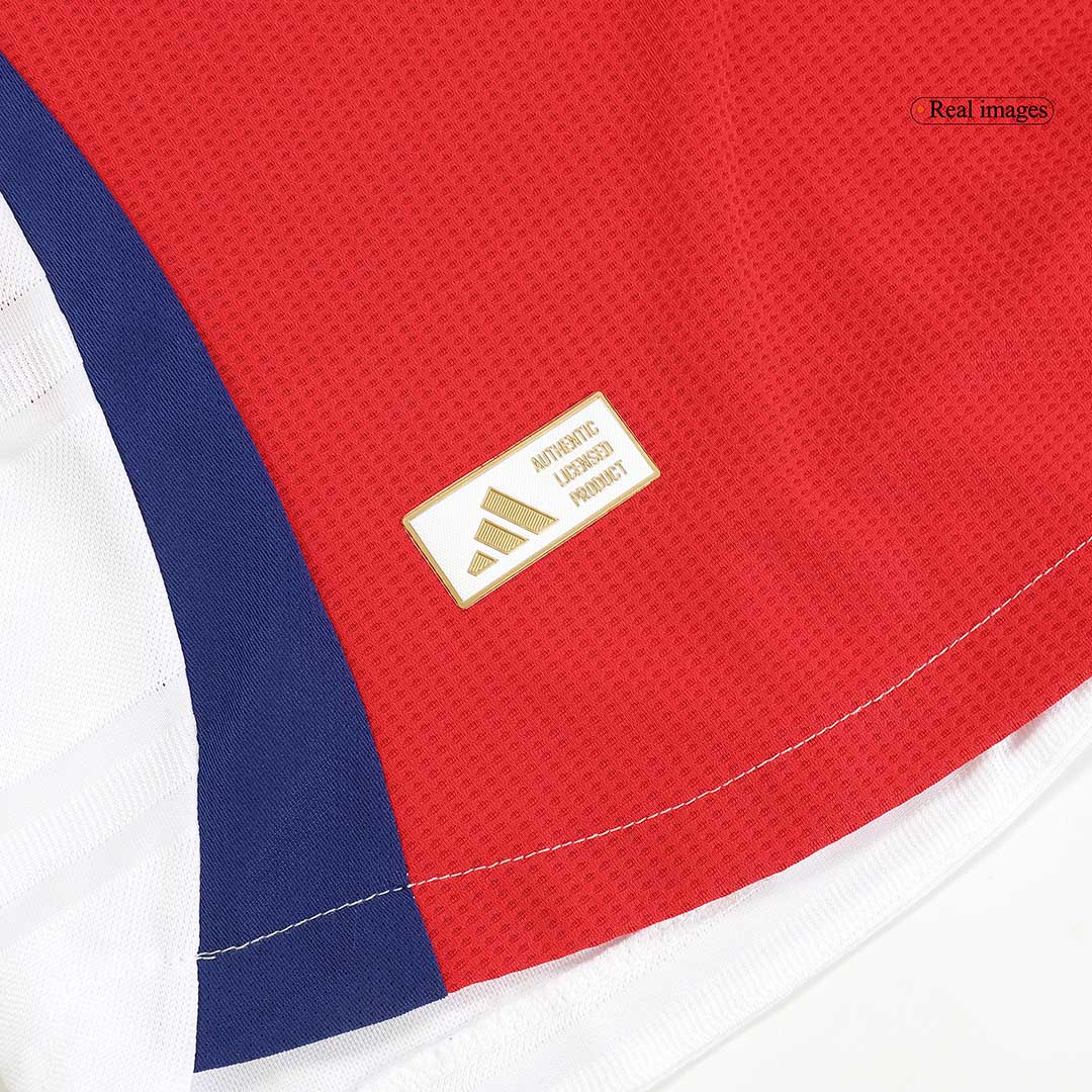 Hochwertiges Arsenal-Fußballtrikot für Herren, Heimspielerversion, 2024/25