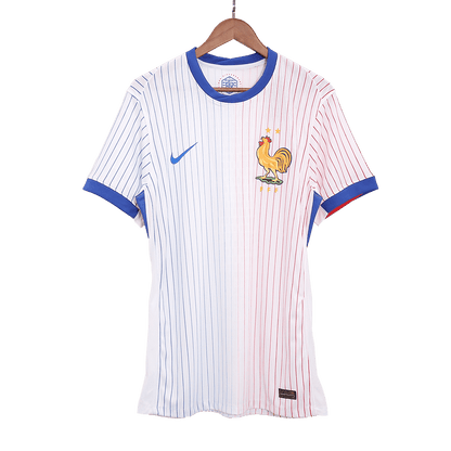 Męska Wersja zawodnika France Away Wysokiej jakości koszulka piłkarska Euro 2024 - Dopasowany krój