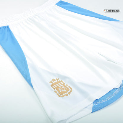 Argentina Home Soccer Shorts Copa América 2024