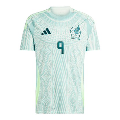Men's Mexico RAÚL #9 Away Soccer Jersey Copa América 2024