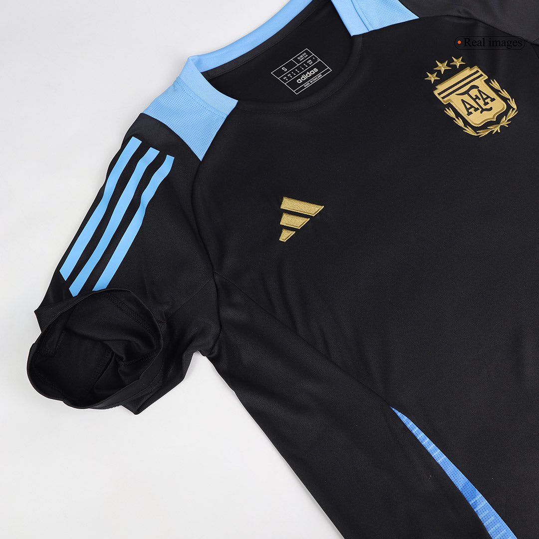 Men's Argentina Pre-Match Training Soccer Jersey Copa América 2024 Top Koszulki Pilka Sklep
