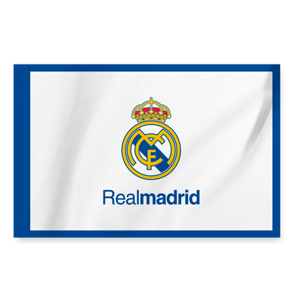 Real Madrid Flag White