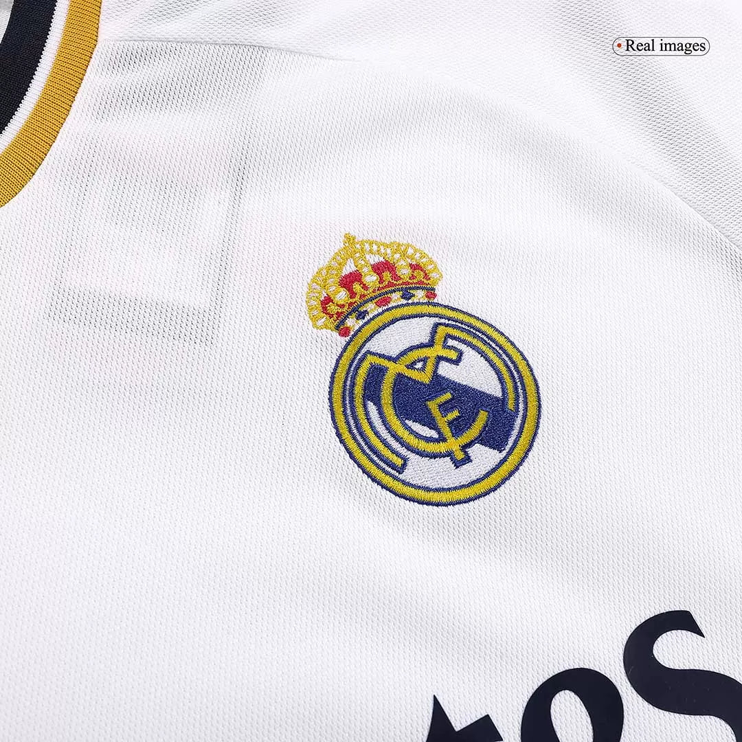 KROOS #8 Real Madrid 2023/24 Football Shirt White - UCL FINAL