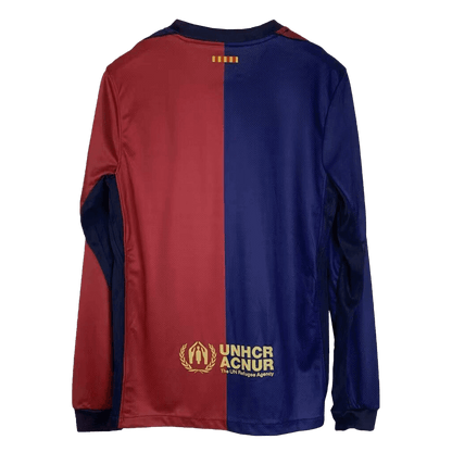 FC Barcelona 2024/25 Men's Long Sleeve Home Shirt