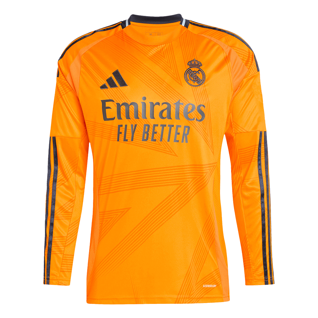 Real Madrid Away Long Sleeve High Quality Football Shirt 2024/25