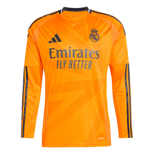 Real Madrid Away Long Sleeve High Quality Football Shirt 2024/25