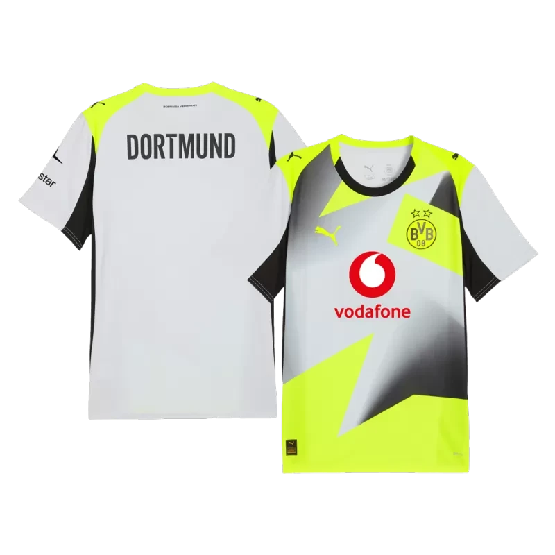 Borussia Dortmund Away Soccer Jersey 2025/26 Top Koszulki Pilka Sklep