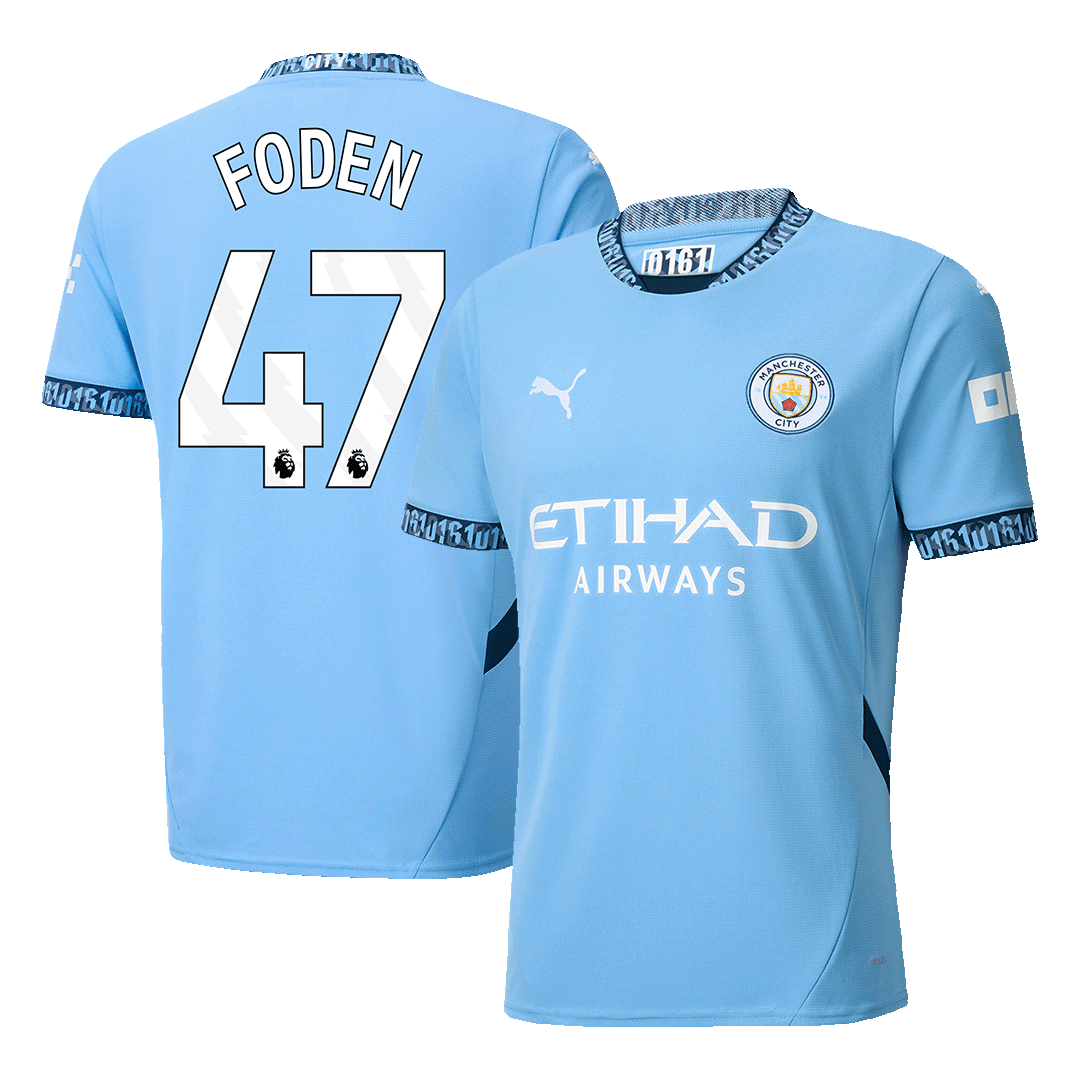 FODEN #47 Koszulka piłkarska domowa Manchester City 2024/25