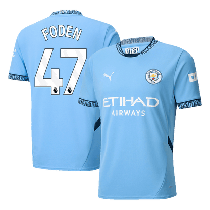 FODEN #47 Koszulka piłkarska domowa Manchester City 2024/25