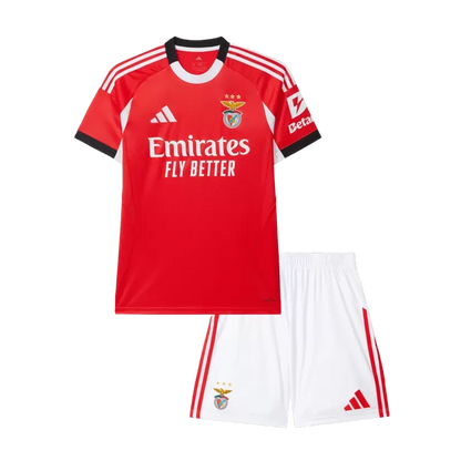 Kid's Benfica Home Soccer Jersey Kit(Jersey+Shorts) 2025/26 Top Koszulki Pilka Sklep