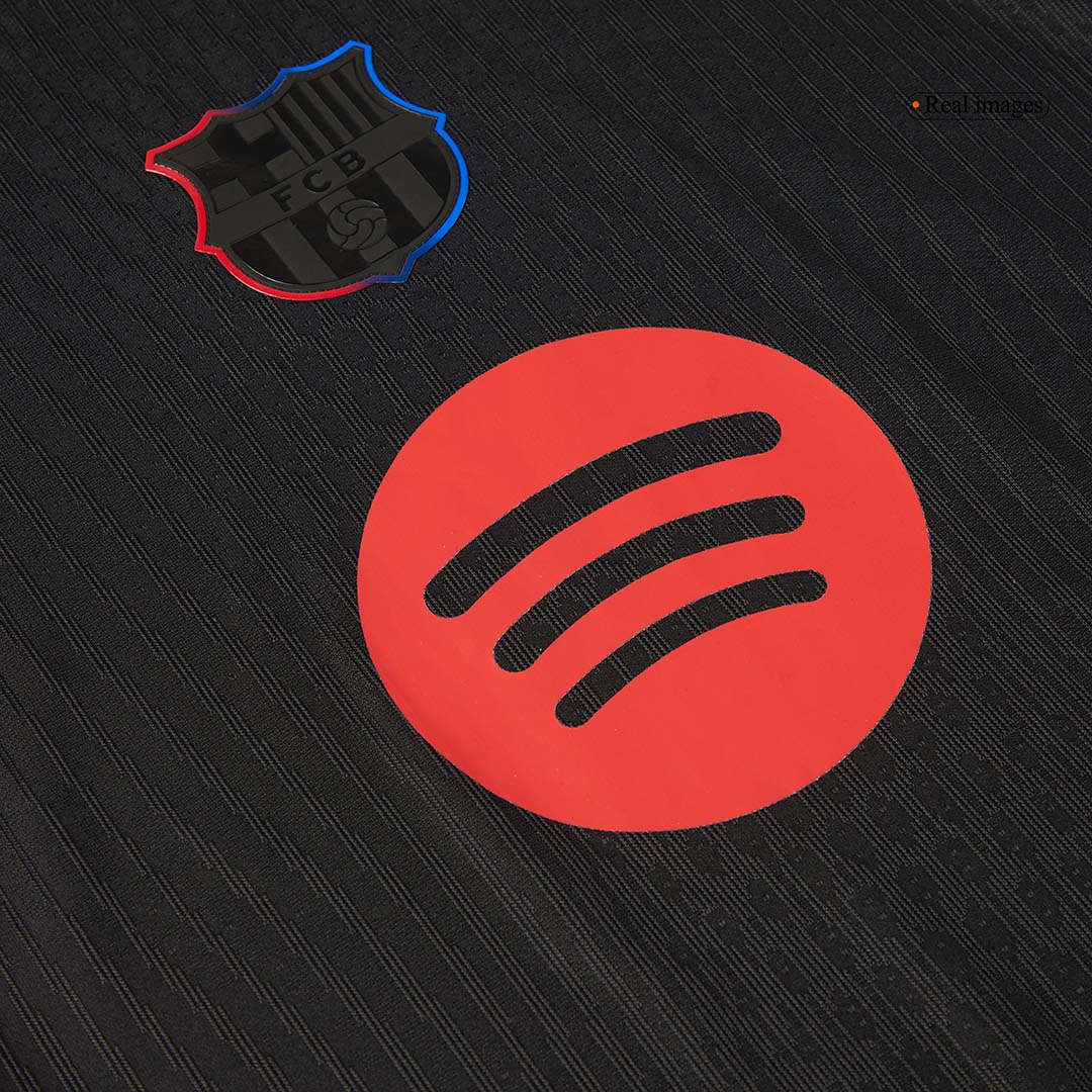 FC Barcelona 2024/25 Auswärtstrikot für Herren – Spotify-Logo ohne Text