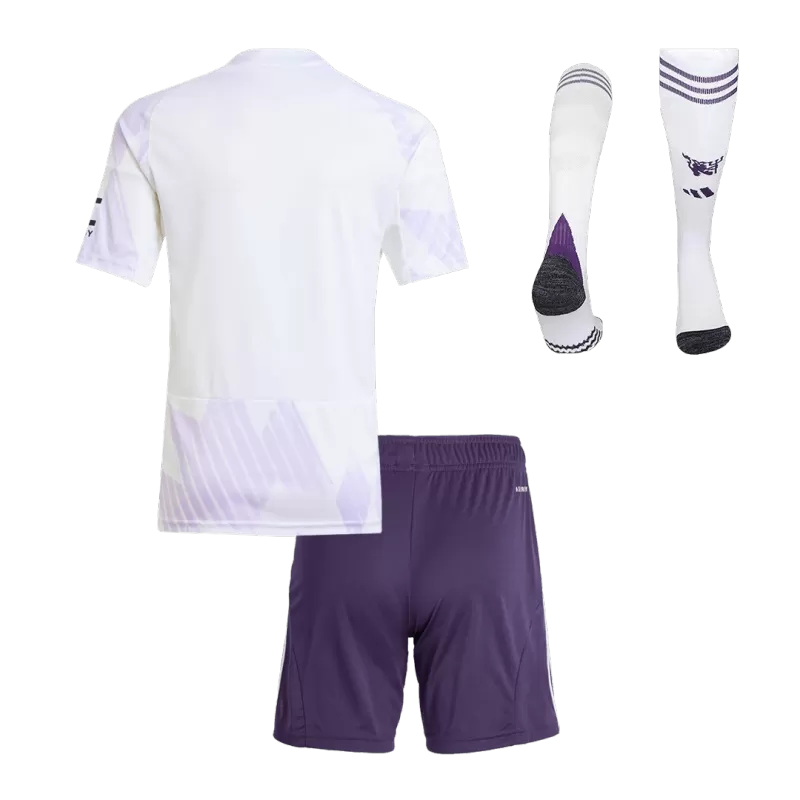 Kid's Manchester United Away Soccer Jersey Kit(Jersey+Shorts+Socks) 2025/26 Top Koszulki Pilka Sklep