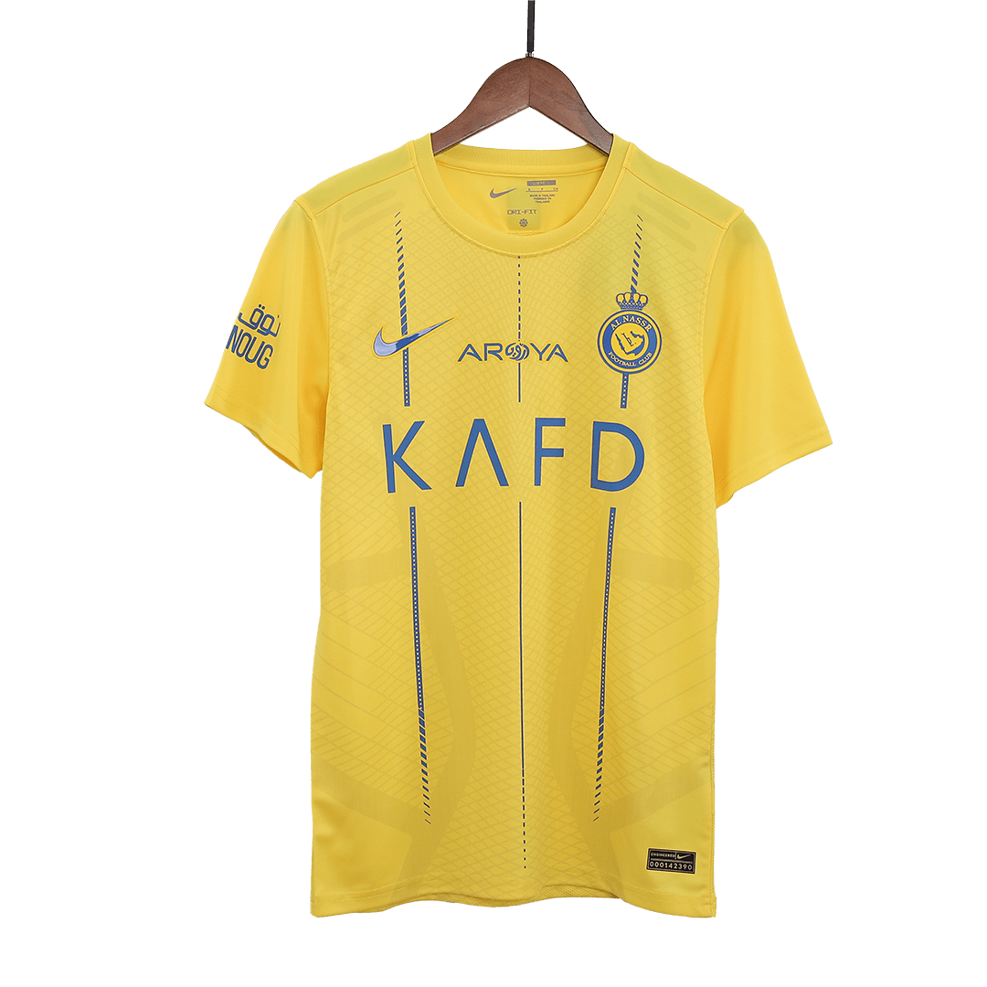 Al Nassr Men's Home Shirt 2023/24-Limited offer