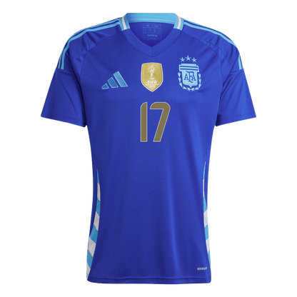 [Super Quality] Men's Argentina GARNACHO #17 Away Soccer Jersey 2024