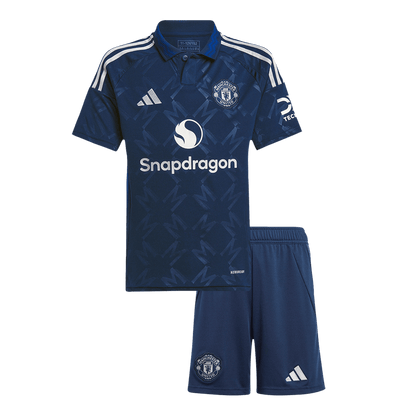 Dziecięcy zestaw wyjazdowy Manchester United koszulka2024/25 Top Koszulki Pilka Sklep