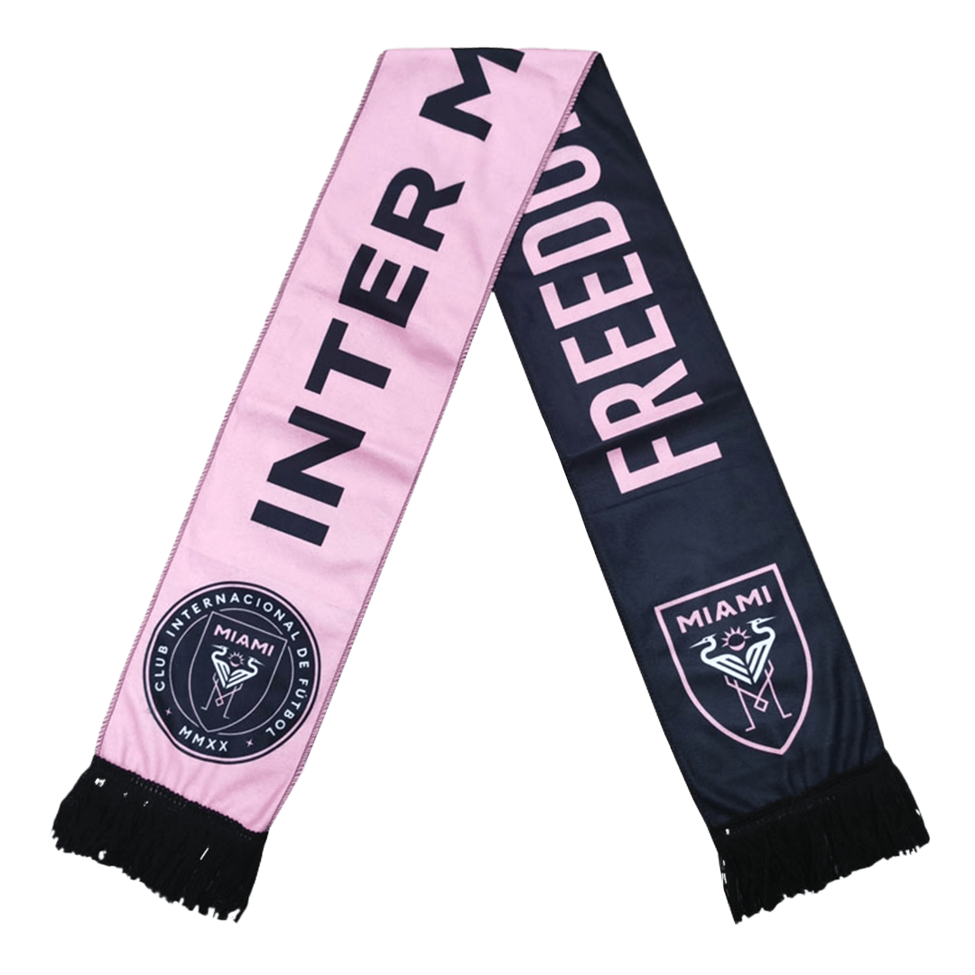 Inter Miami CF Schal - Rosa und Schwarz