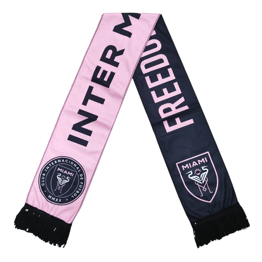 Inter Miami CF Schal - Rosa und Schwarz