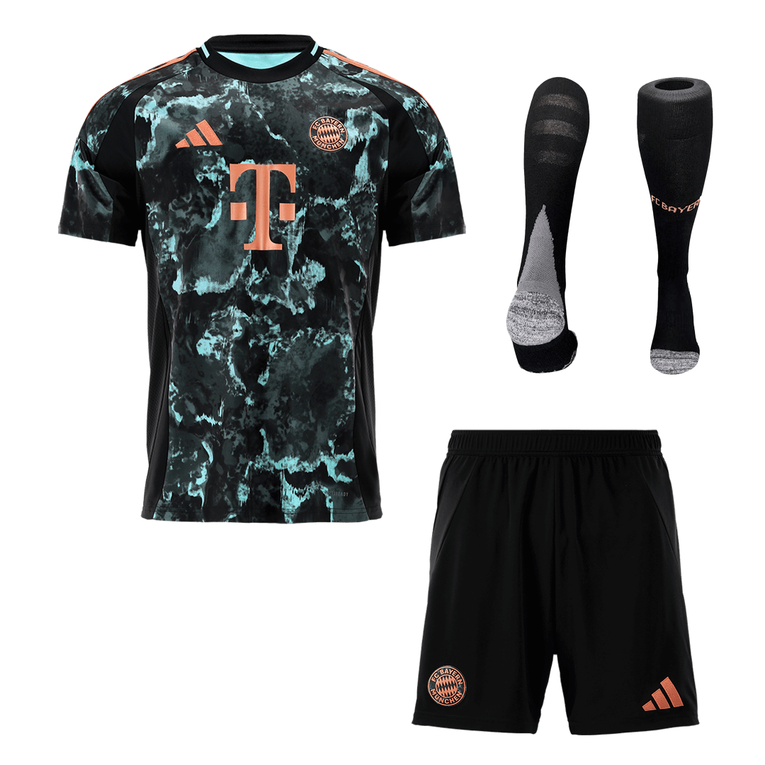 Bayern Munich 2024/25 Men's Away Kit (Jersey + Shorts + Socks)