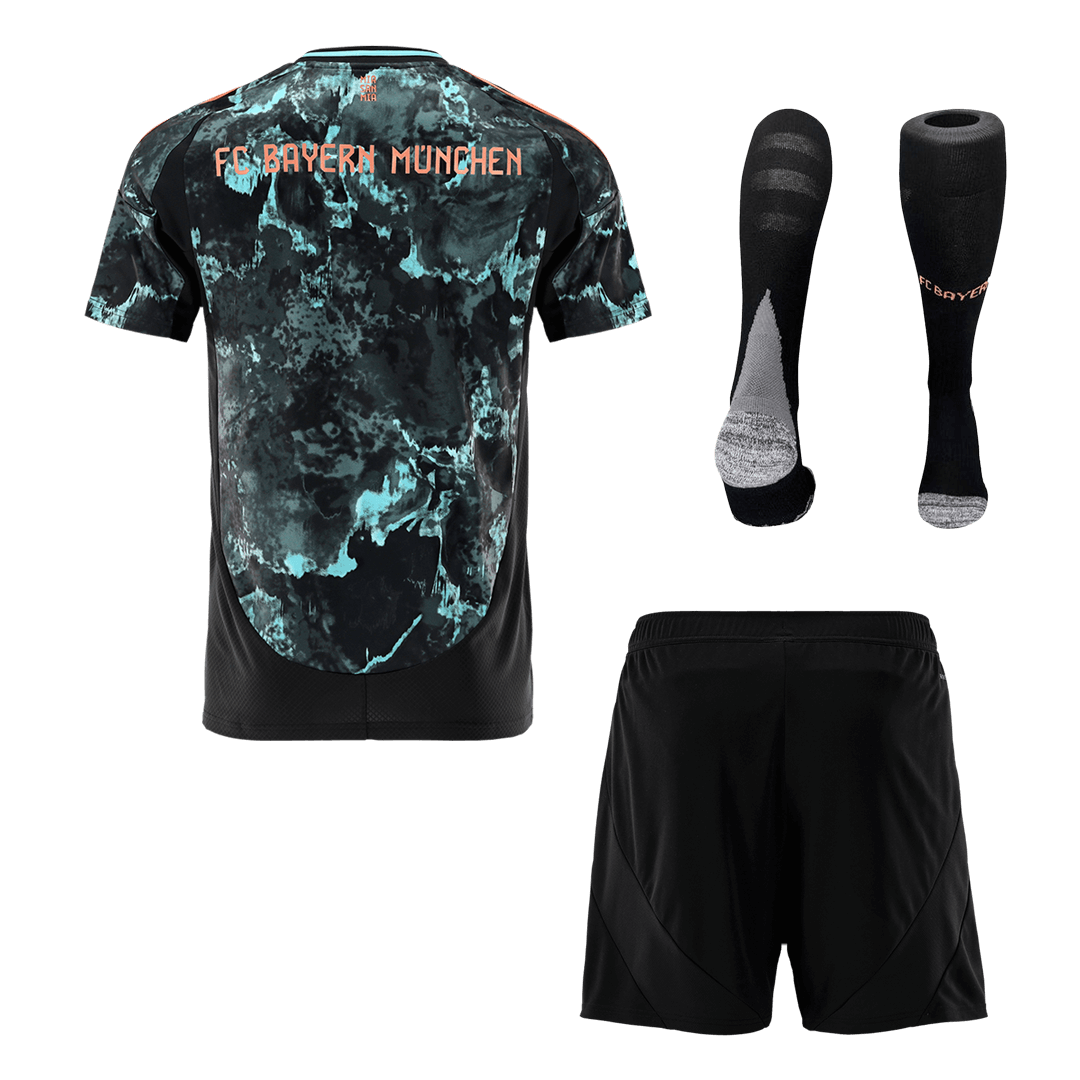 Bayern Munich 2024/25 Men's Away Kit (Jersey + Shorts + Socks)