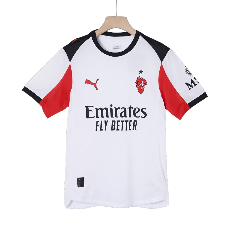 Koszulka wyjazdowa AC Milan w wersji dla graczy 2025/26 Top Koszulki Pilka Sklep