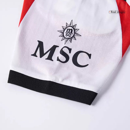 Koszulka wyjazdowa AC Milan w wersji dla graczy 2025/26 Top Koszulki Pilka Sklep