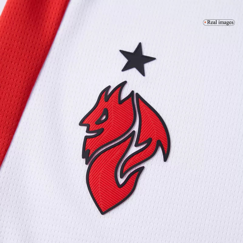 Komplet wyjazdowy AC Milan (koszulka + spodenki) 2025/26 Top Koszulki Pilka Sklep