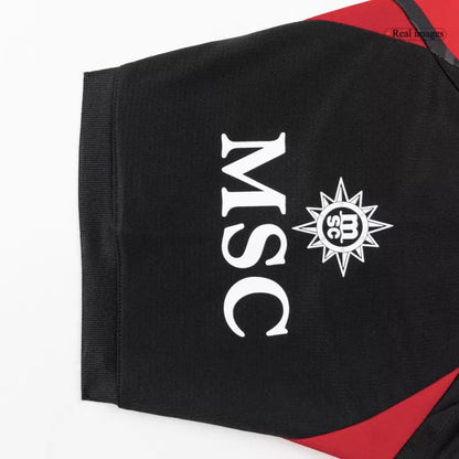 Zestaw domowy AC Milan Soccer Jersey (koszulka + spodenki) 2025/26 Top Koszulki Pilka Sklep