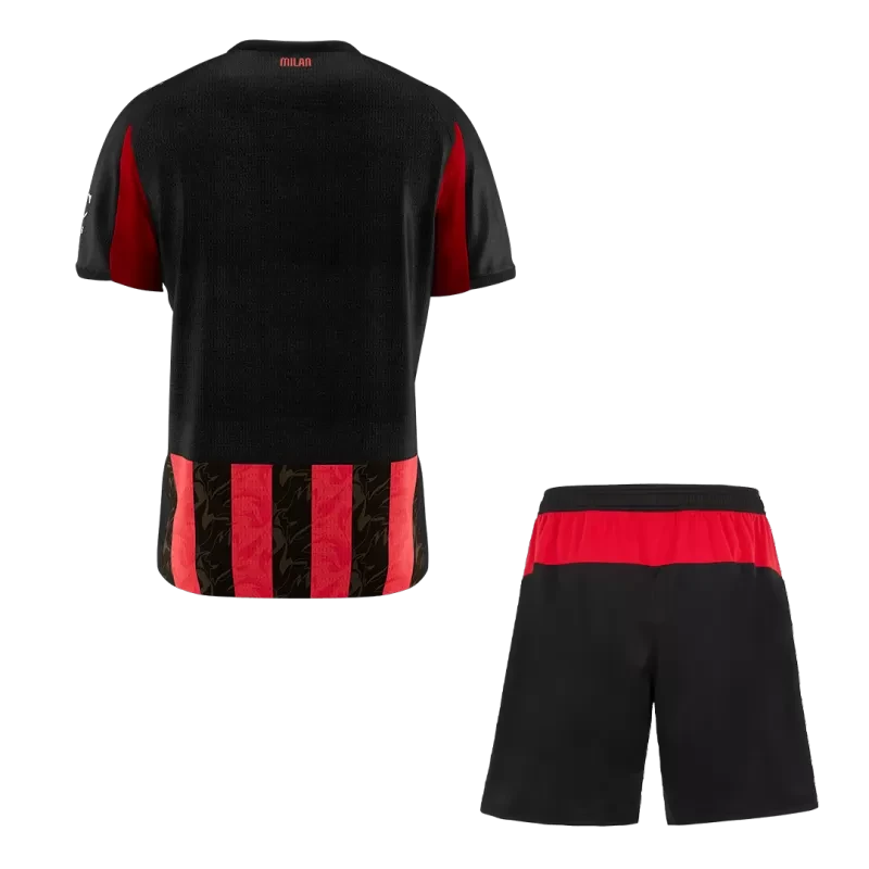 Zestaw domowy AC Milan Soccer Jersey (koszulka + spodenki) 2025/26 Top Koszulki Pilka Sklep