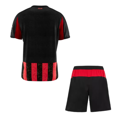 Zestaw domowy AC Milan Soccer Jersey (koszulka + spodenki) 2025/26 Top Koszulki Pilka Sklep