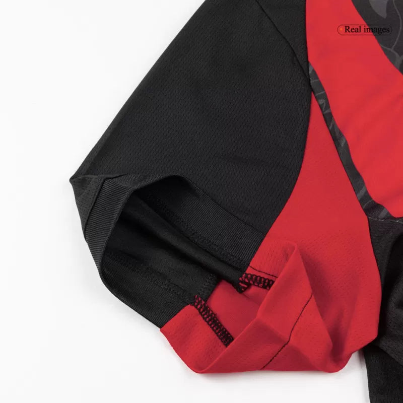 Zestaw domowy AC Milan Soccer Jersey (koszulka + spodenki) 2025/26 Top Koszulki Pilka Sklep