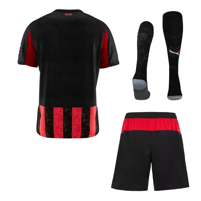 Zestaw domowy AC Milan (koszulka + spodenki + skarpetki) 2025/26 Top Koszulki Pilka Sklep
