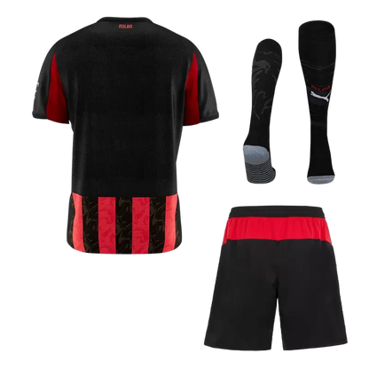 Zestaw domowy AC Milan (koszulka + spodenki + skarpetki) 2025/26 Top Koszulki Pilka Sklep