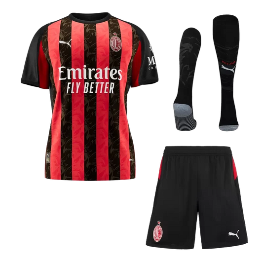 Zestaw domowy AC Milan (koszulka + spodenki + skarpetki) 2025/26 Top Koszulki Pilka Sklep