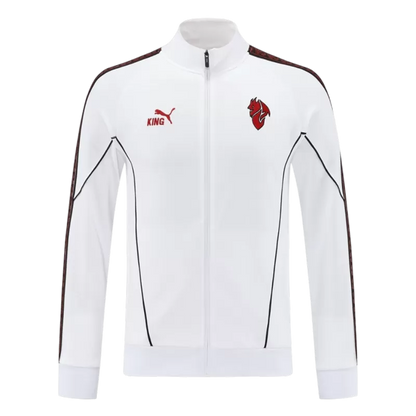AC Milan Training Jacket Kit (Jacket+Pants) 2025/26 - White