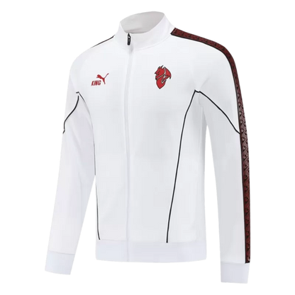 AC Milan Training Jacket Kit (Jacket+Pants) 2025/26 - White