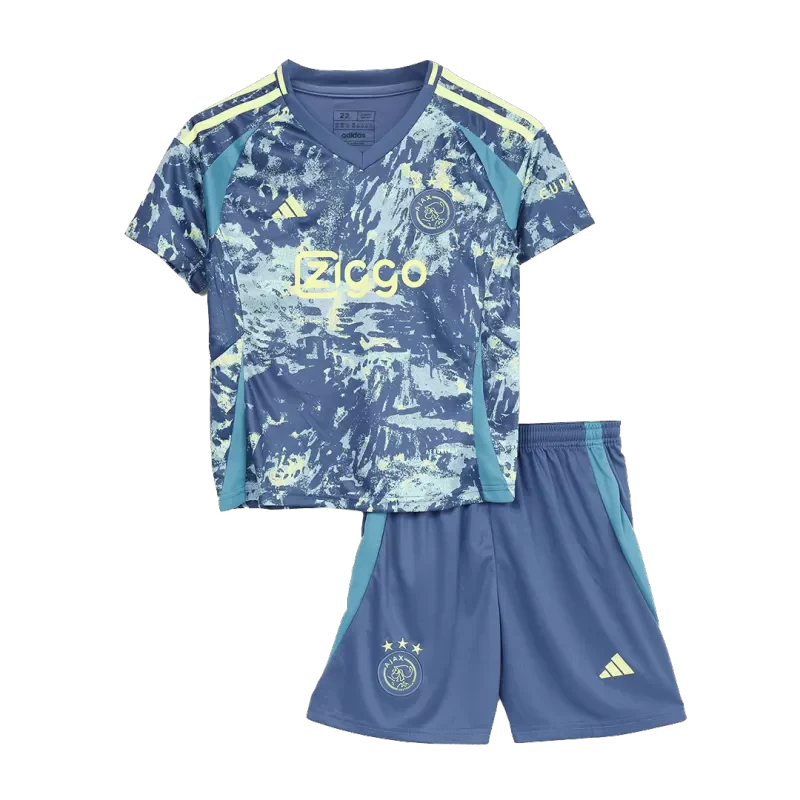 Ajax Away Kids Soccer Jerseys Kit 2024/25 Top Koszulki Pilka Sklep