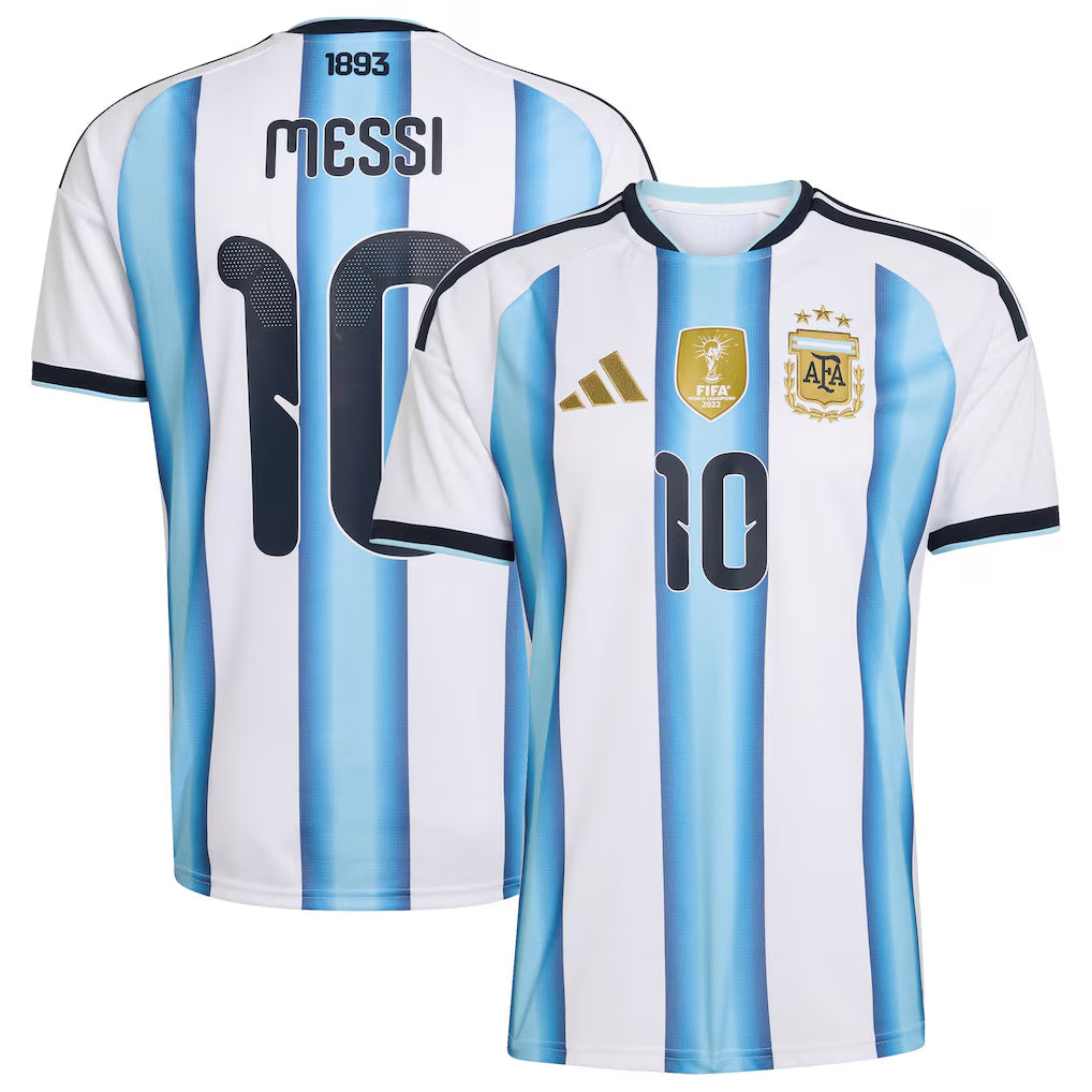 Messi #10 Player Version Argentina Home Jersey 2026 Top Koszulki Pilka Sklep