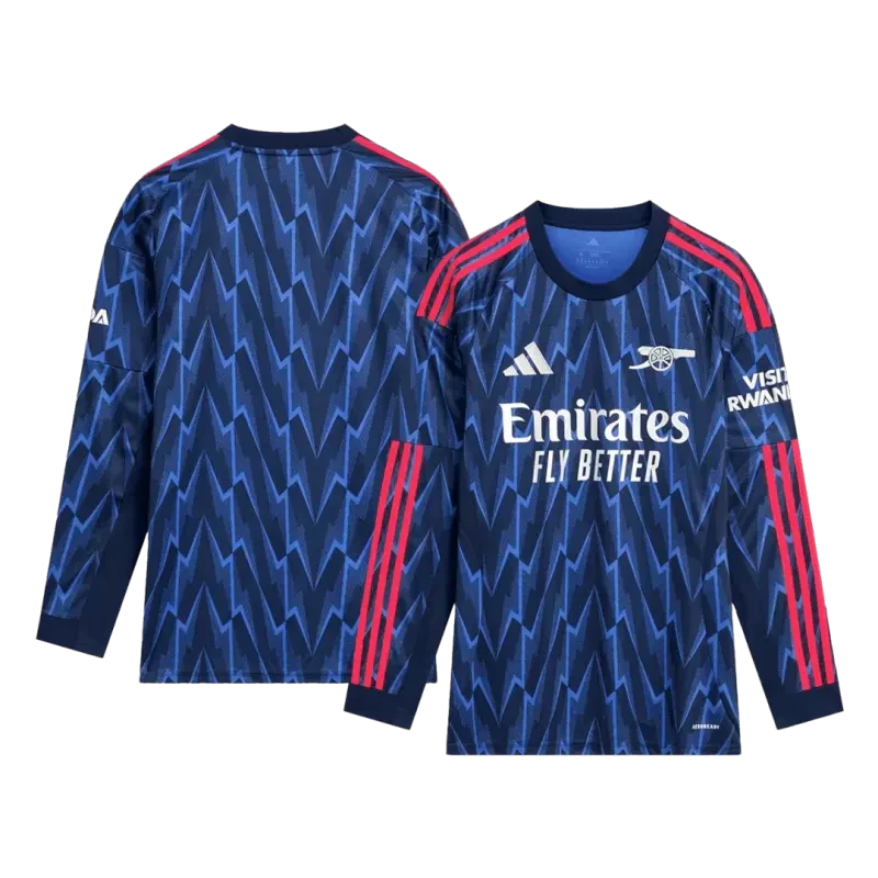 Arsenal Away Long Sleeve Soccer Jersey 2025/26 Top Koszulki Pilka Sklep