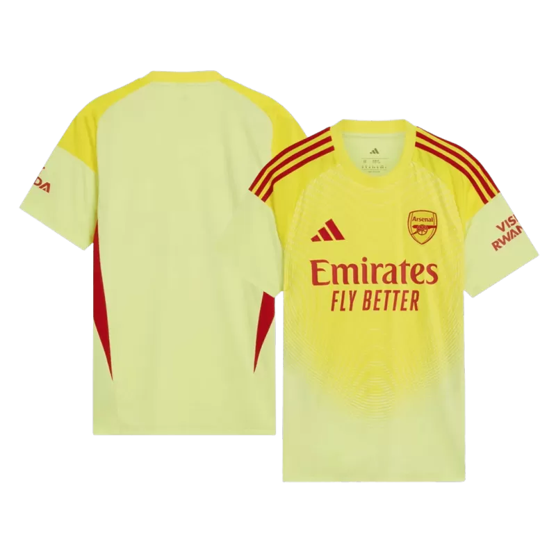 Arsenal Goalkeeper Soccer Jersey 2025/26 Yellow Top Koszulki Pilka Sklep
