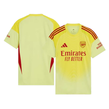 Arsenal Goalkeeper Soccer Jersey 2025/26 Yellow Top Koszulki Pilka Sklep