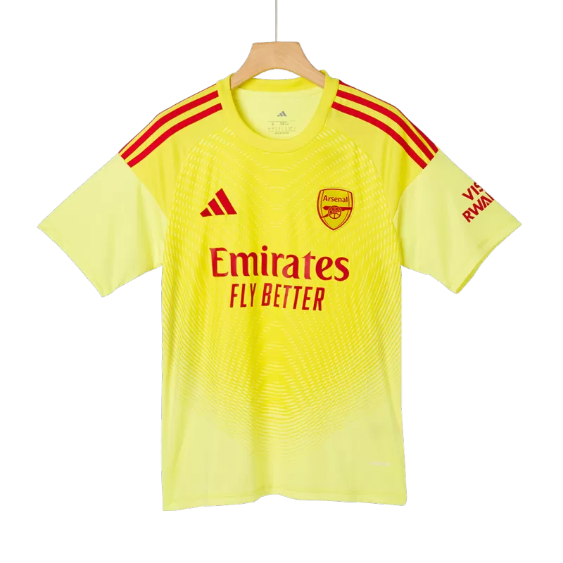 Arsenal Goalkeeper Soccer Jersey 2025/26 Yellow Top Koszulki Pilka Sklep