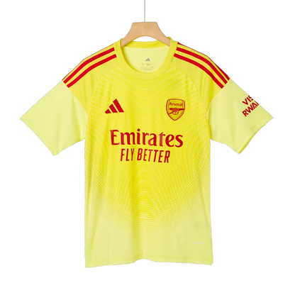 Arsenal Goalkeeper Soccer Jersey 2025/26 Yellow Top Koszulki Pilka Sklep
